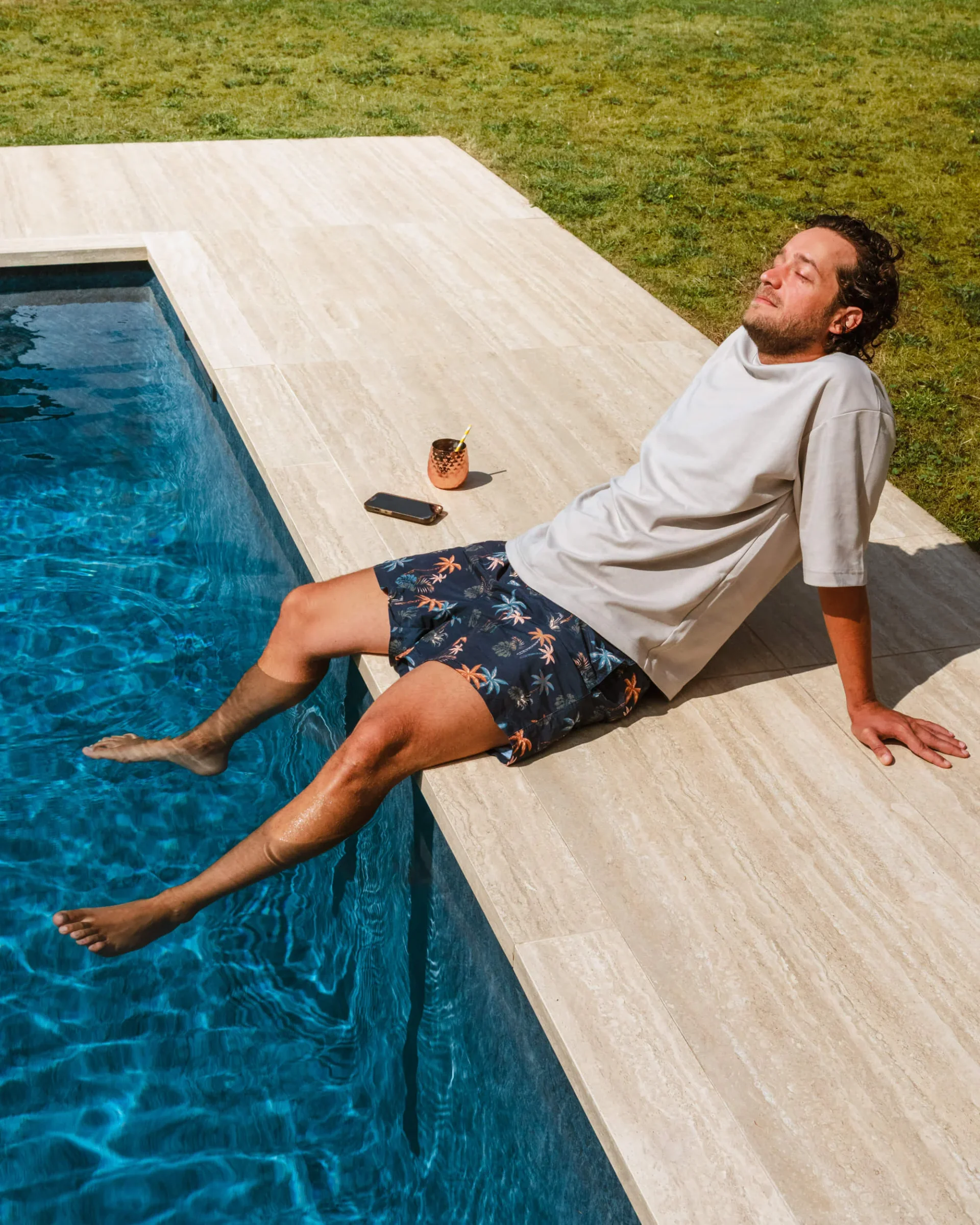 Un homme profite de Easy Stay